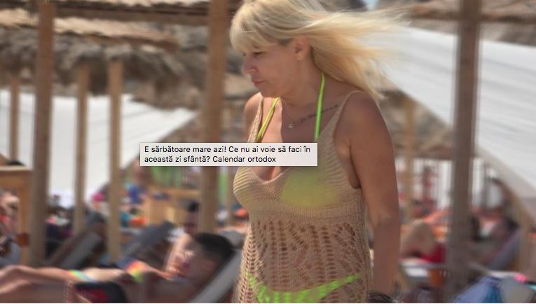 Primele imagini cu Elena Udrea în costum de baie, după ce a născut 718824