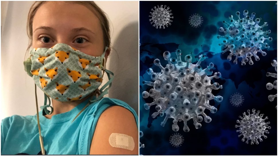 Activista Greta Thunberg s-a vaccinat anti-COVID: "Când ţi se oferă un vaccin, nu ezita. Salvează vieţi"