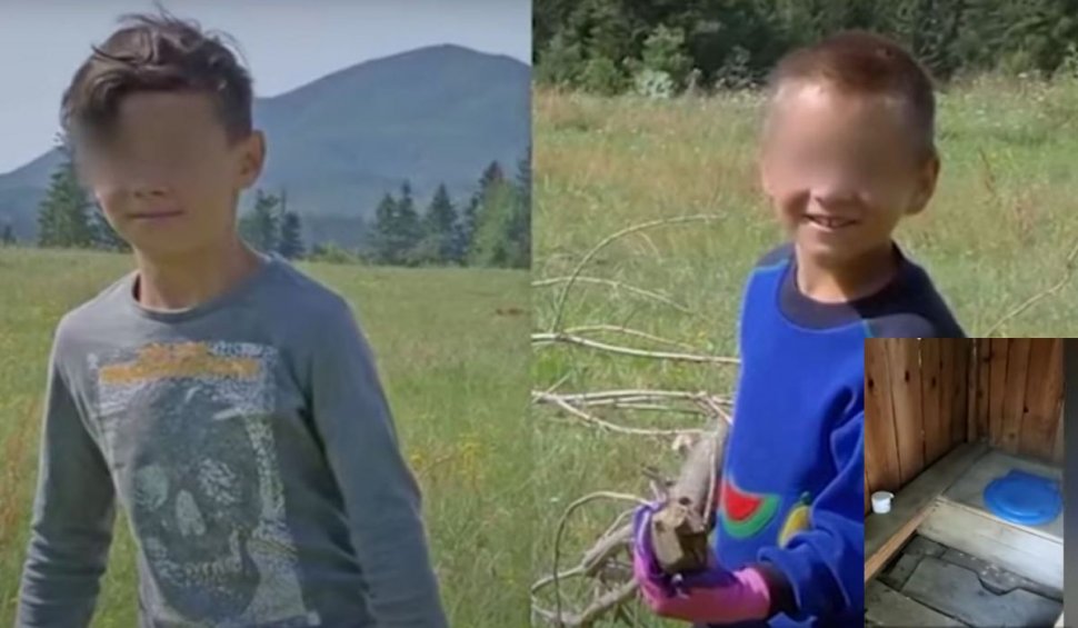 Doi frați minori s-au ascuns într-o toaletă de frica bătăilor și a certurilor de acasă, în județul Vrancea