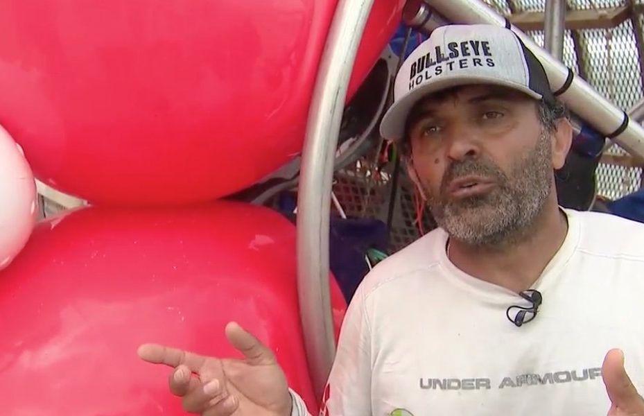 A vrut să meargă pe apă ca hamsterul în cușcă, dar a abandonat după ce a parcurs 3% din drum 719065