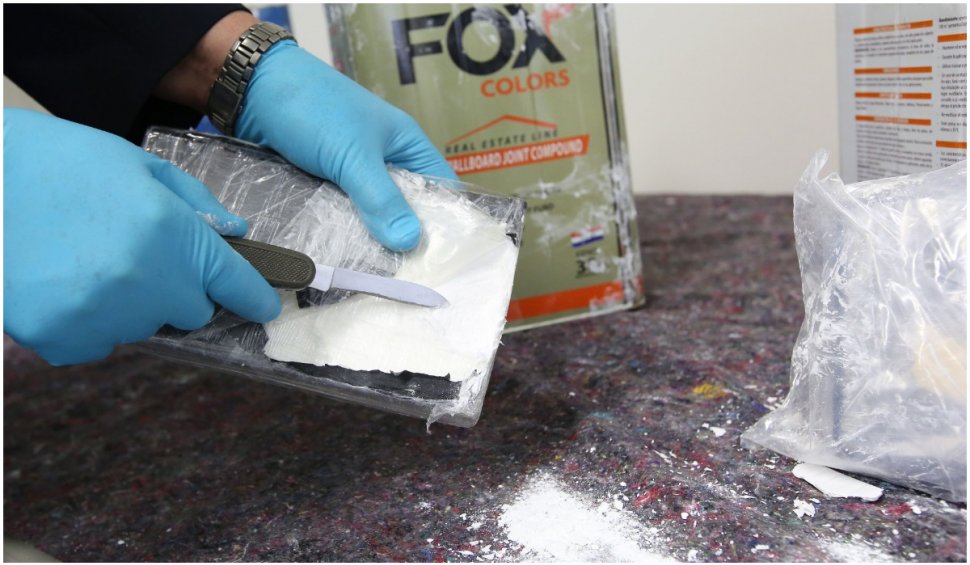 Jumătate de tonă de cocaină, descoperită la Chiajna, din greșeală