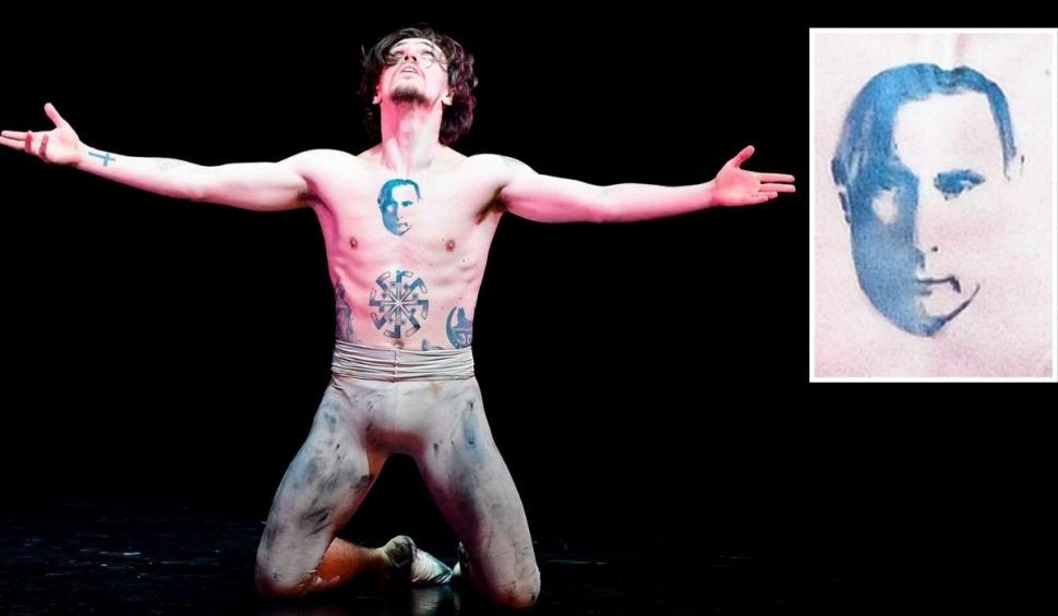 Un celebru balerin rus și-a tatuat portretul lui Putin: "Îmi doresc ca el să devină liderul lumii". Artistul este în România zilele acestea 719456