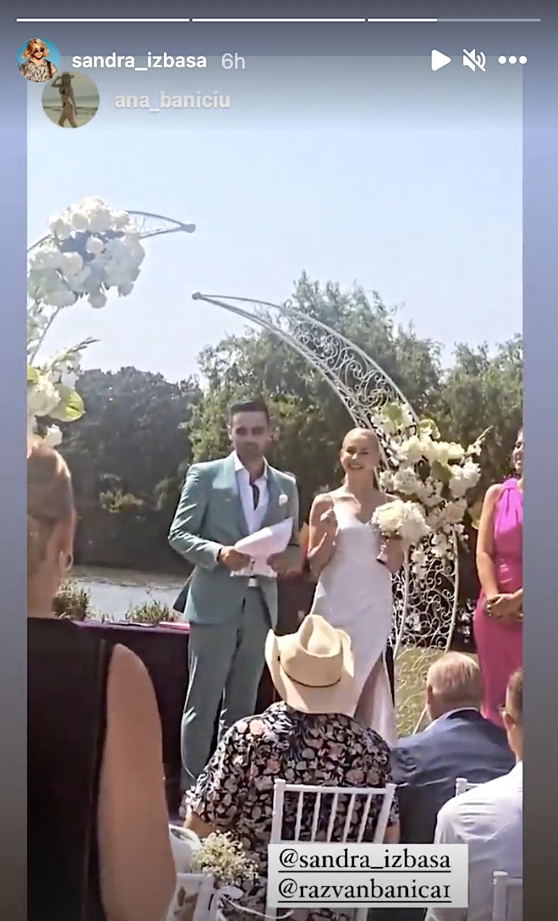 Sandra Izbașa s-a căsătorit. Gimnasta este acum rudă cu Ștefan Bănică Jr. 719470