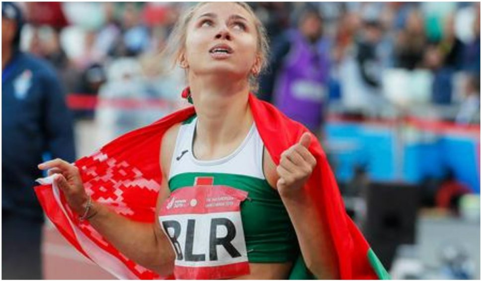Cehia și Polonia oferă viză atletei din Belarus forțată de autoritățile țării sale să plece acasă