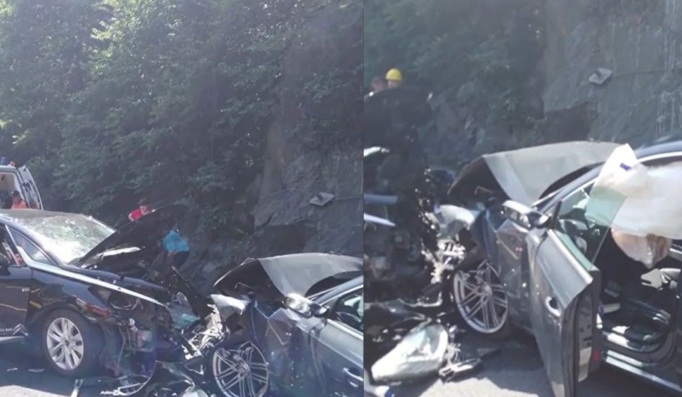 O femeie şi un bărbat au murit într-un cumplit accident pe DN1, în Braşov