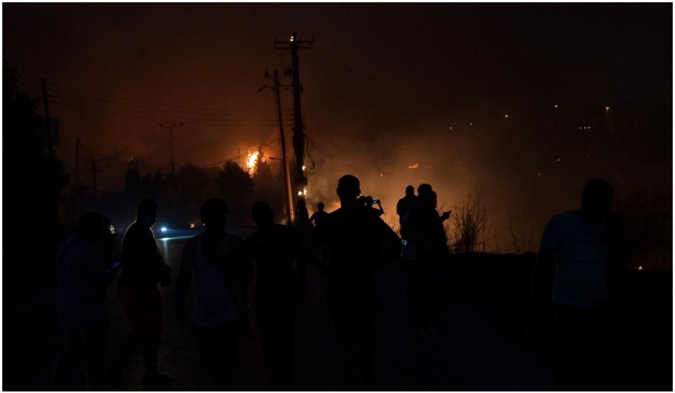 Incendiile se apropie de capitala Greciei 720129