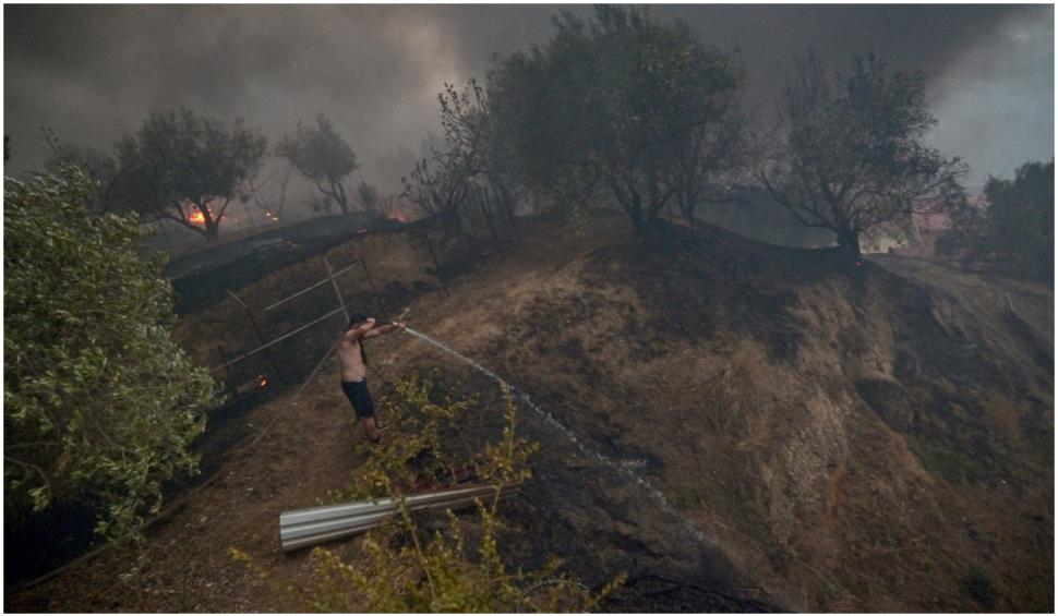 Incendiile se apropie de capitala Greciei 720131