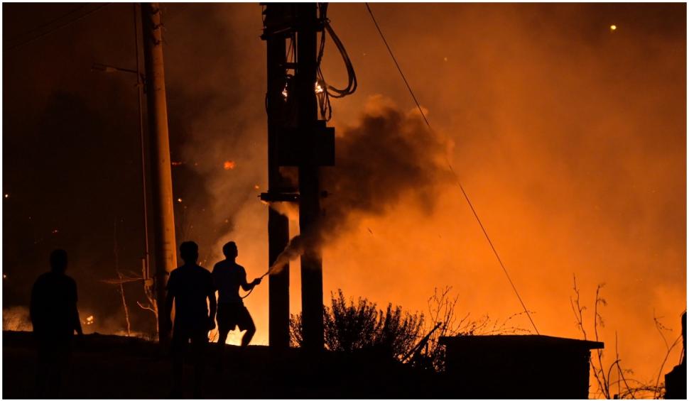 Incendiile se apropie de capitala Greciei 720132