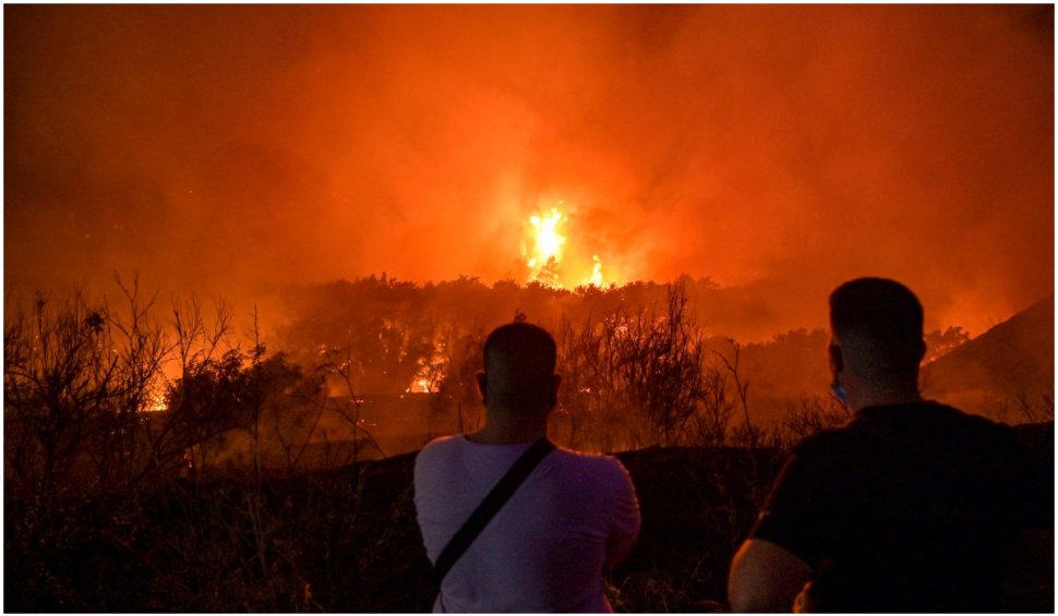 Incendiile se apropie de capitala Greciei
