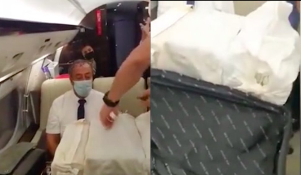 1.3 tone de cocaină, în 24 de valize, la bordul unui avion privat care se pregătea să plece spre Belgia