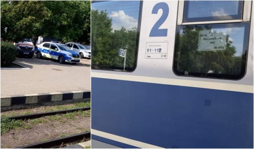 Un bărbat din Botoşani a murit în tren, lângă soţie. Ambulanţa Vaslui: "Femeia credea că el doarme"