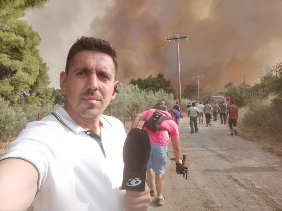 Cristi Popovici, reporter special Antena 3 trimis în Grecia: "Este iadul aici!" 720557