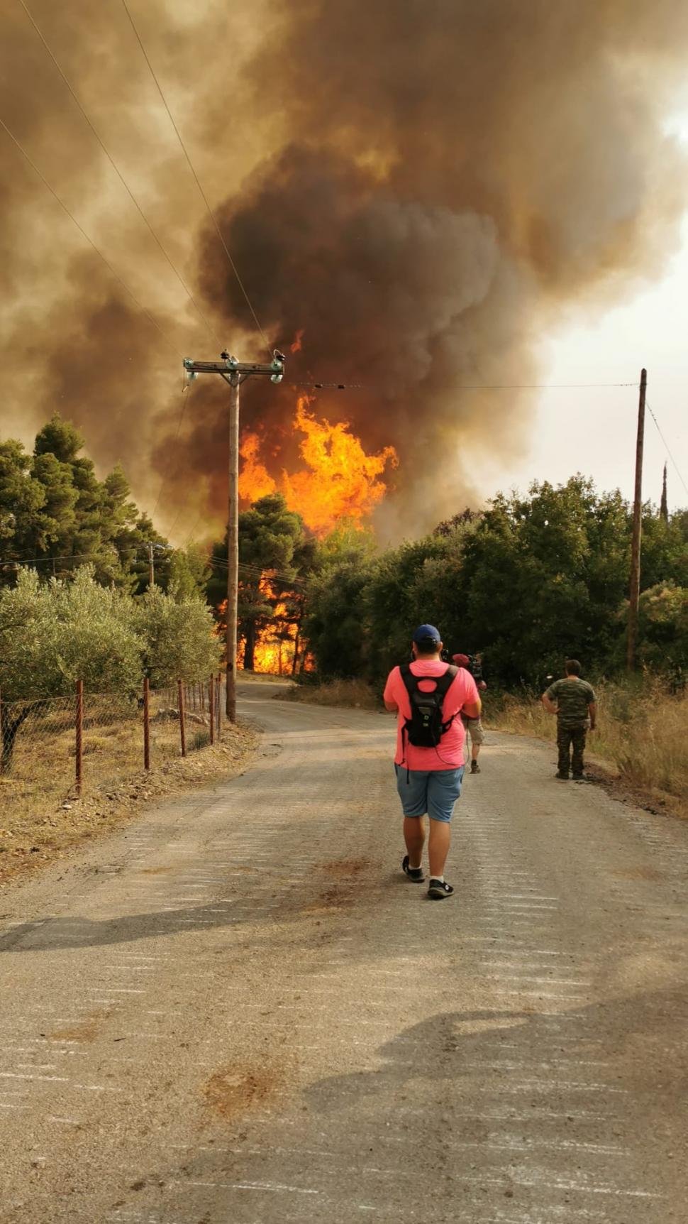 Cristi Popovici, reporter special Antena 3 trimis în Grecia: "Este iadul aici!" 720561