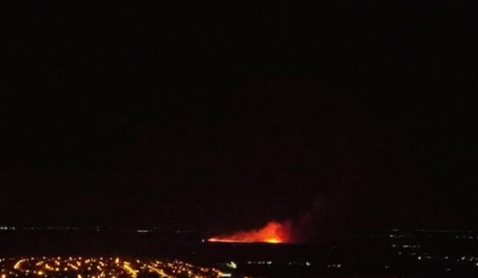 Incendiu de vegetaţie în Corbeanca, Ilfov. Nadina Câmpean: "Focul este uriaş. Este infiorător!" 720587
