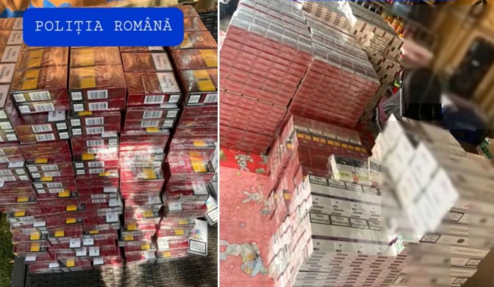 Percheziţii pe strada Entuziasmului la contrabandiştii care vindeau ţigări din Moldova şi Ucraina în Sectorul 1 al Capitalei