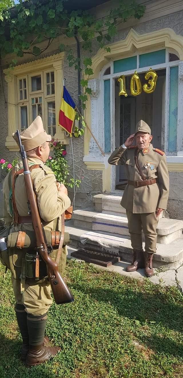 Ion Banu, veteran de război, a împlinit 103 ani: "Avem încă eroi printre noi" 720733