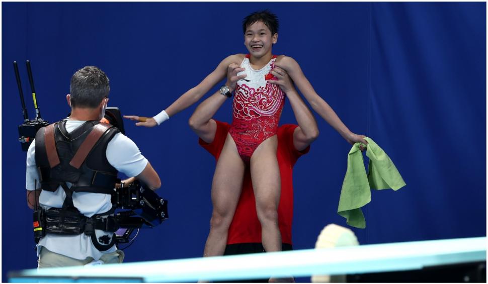 O chinezoaică de 14 ani a realizat o performanță uriașă la Jocurile Olimpice. 10 pe linie 720618