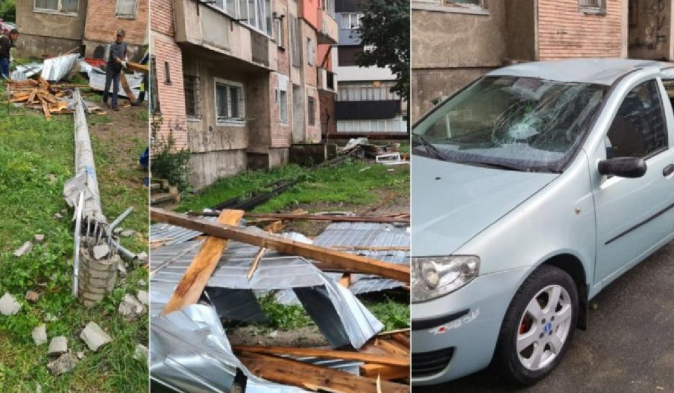 Ploile abundente şi vijeliile au făcut prăpăd în România: "Nu am mai văzut aşa ceva, ne-am speriat" 720754