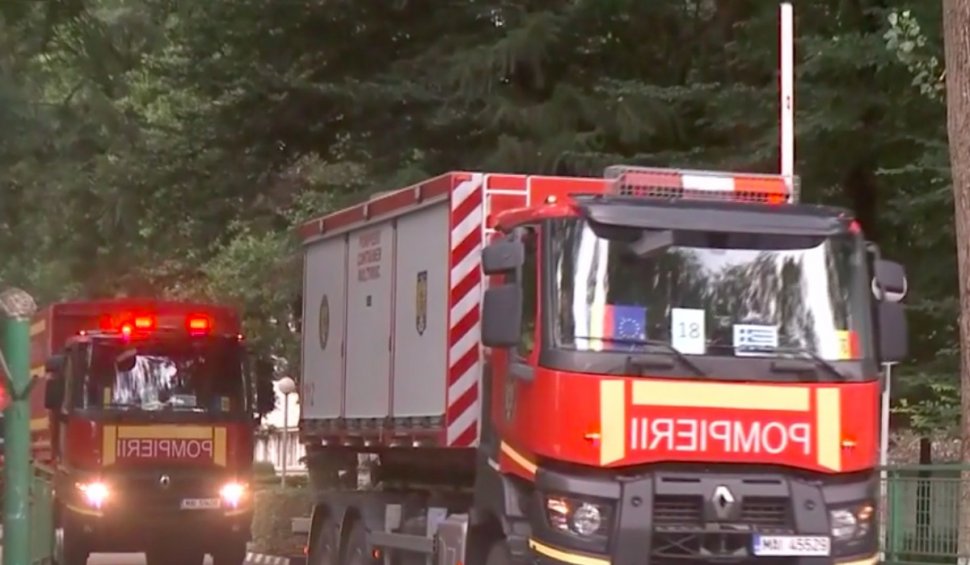 Pompierii români au plecat în Grecia: "Suntem pregătiți. Plecăm 108, vrem să ne întoarcem 108"