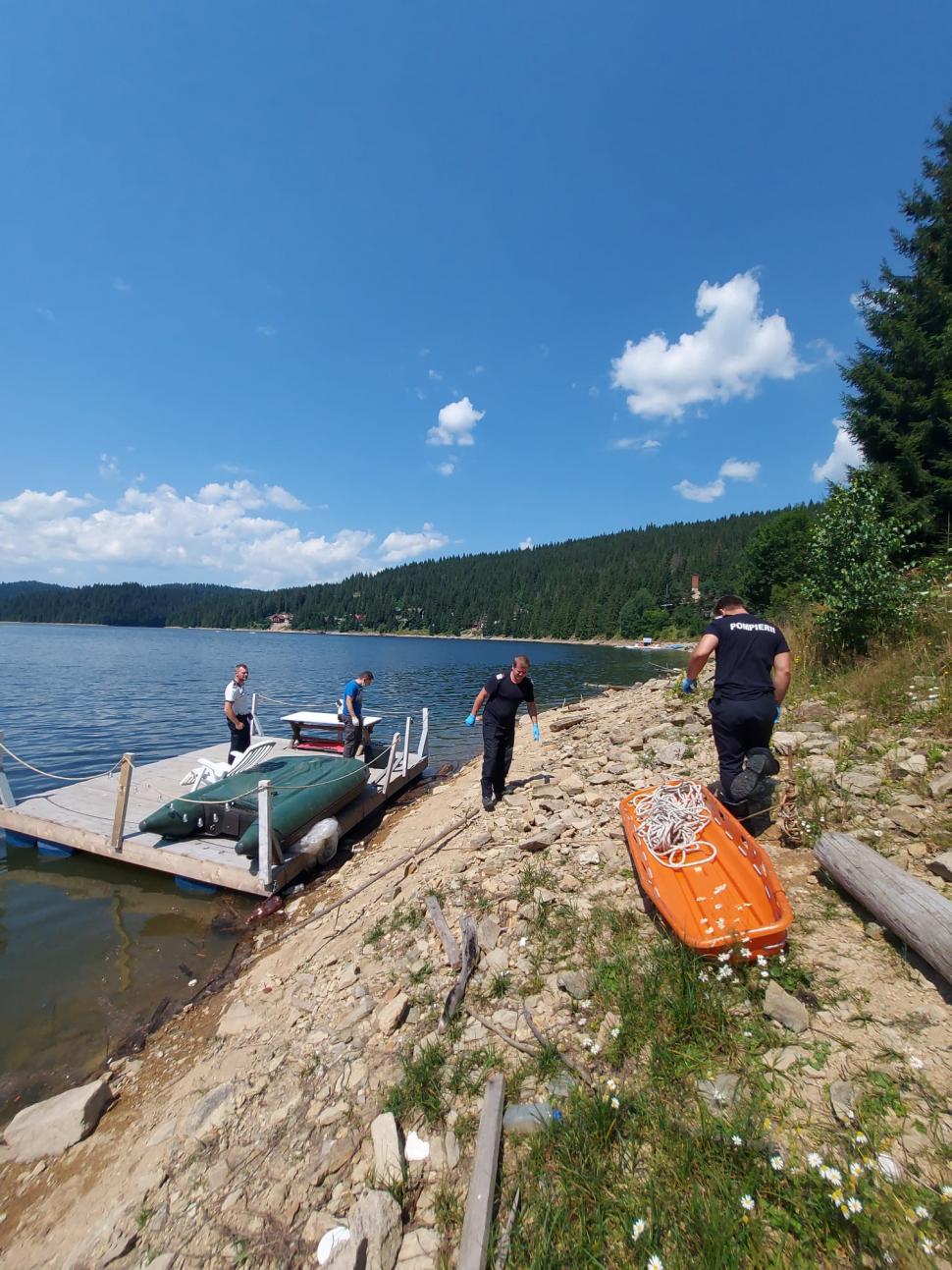 Cadavrul unui bărbat de 53 de ani, găsit în lacul Beliș-Fântânele, din Cluj 721063