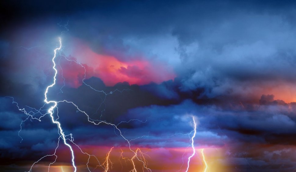 Avertizare meteo ANM: Cod galben de ploi torențiale, vijelii și grindină, în Ilfov