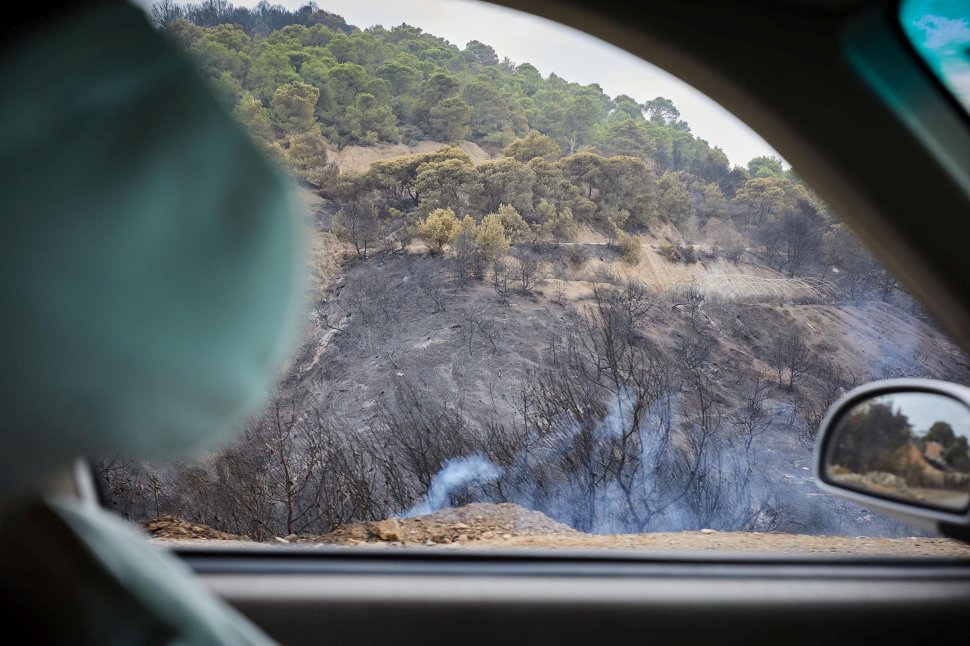 Incendiile de pădure din Algeria au ucis 42 de persoane, inclusiv 25 de soldați