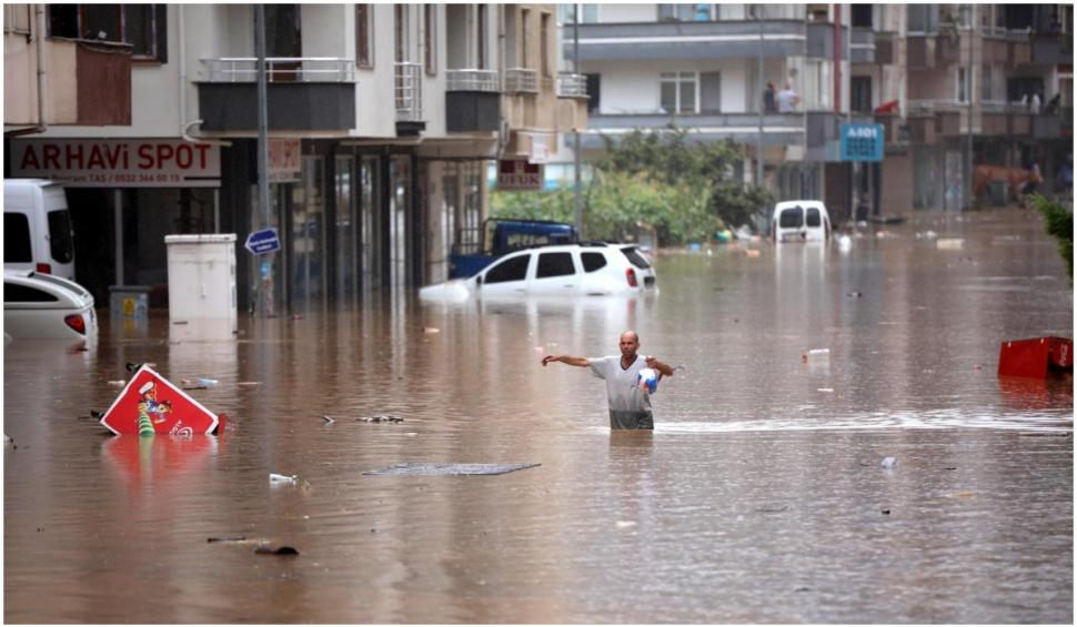 Un ciclon format în Marea Neagră a provocat prăpăd în Turcia. România riscă să fie și ea lovită 721692