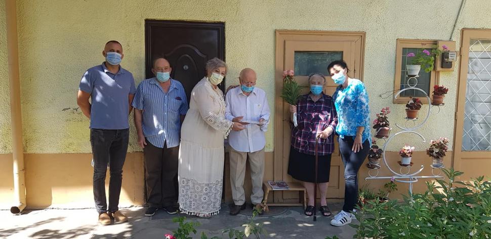 Constantin Călina, singurul veteran în viaţă al Regimentului 6 Artilerie Grea, a împlinit 100 de ani și a primit un cadou surpriză 721976