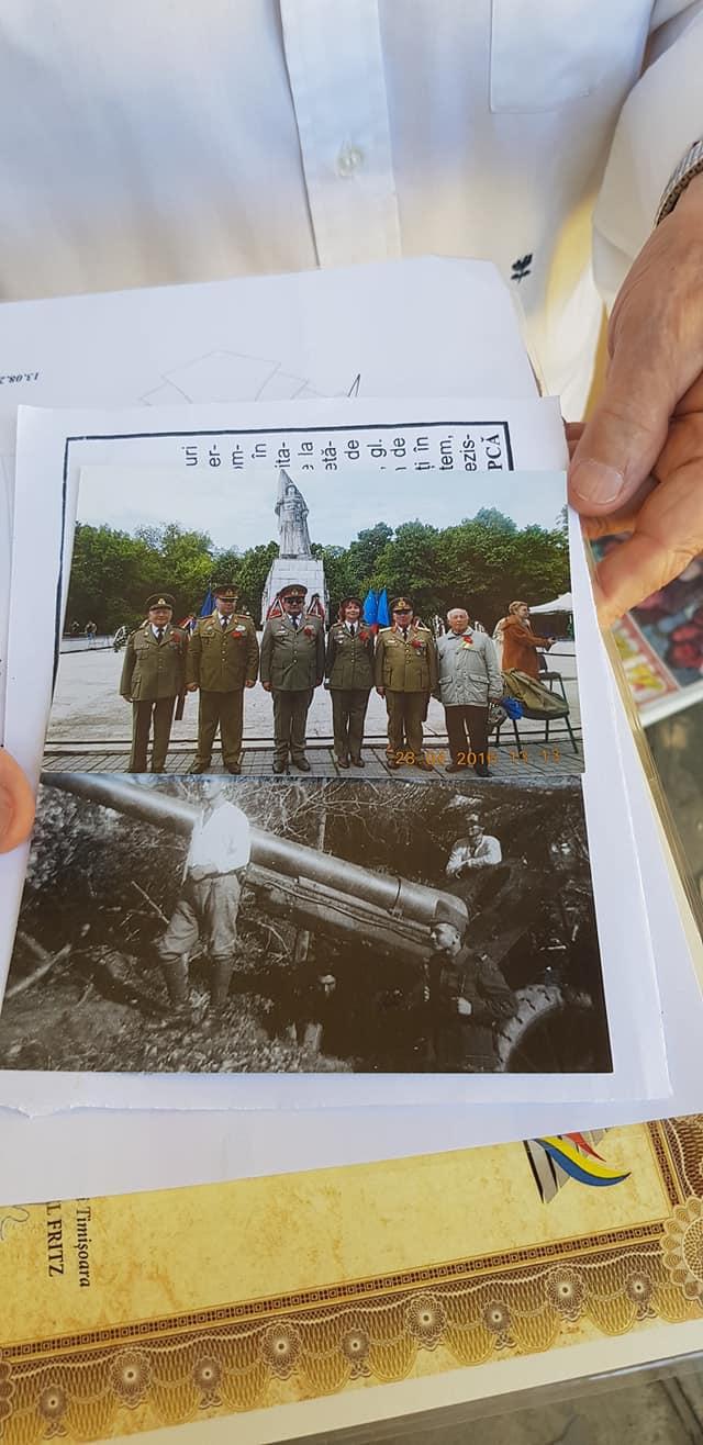 Constantin Călina, singurul veteran în viaţă al Regimentului 6 Artilerie Grea, a împlinit 100 de ani și a primit un cadou surpriză 721980