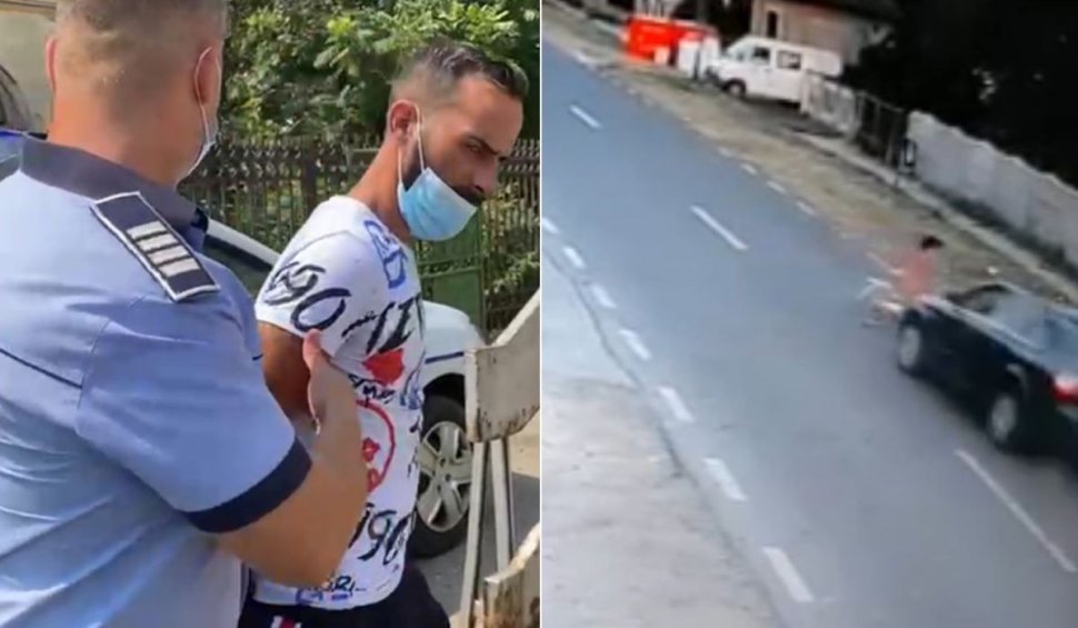 Şoferul care a lovit o fetiţă pe bicicletă şi a lăsat-o să moară, în Bistreţ, a fost reţinut: "Mi-a fost frică"