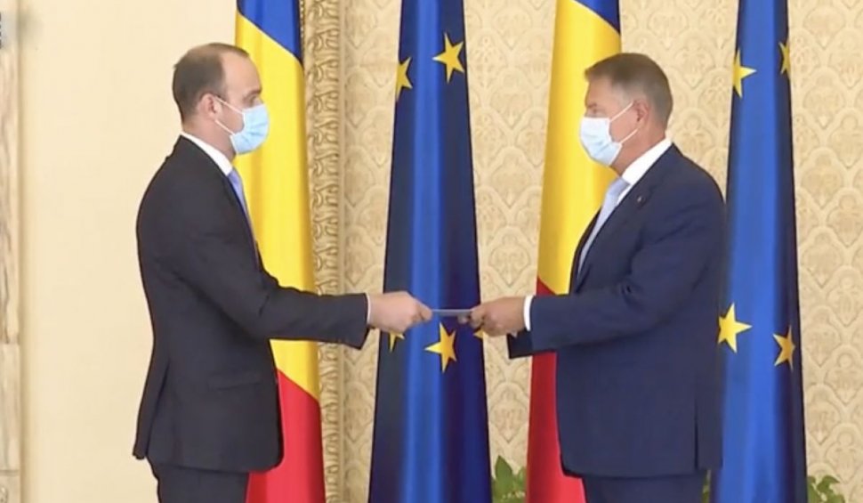 Dan Vîlceanu a depus jurământul pentru preluarea funcției de ministru al Finanțelor