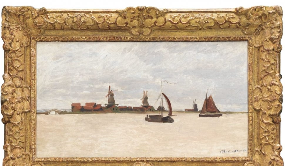 Doi bărbați au încercat să fure un tablou de Monet, evaluat la peste un milion de euro, dintr-un muzeu de lângă Amsterdam. S-au tras focuri de armă