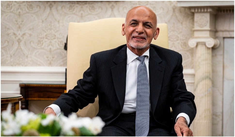 Fostul președinte afgan, Ashraf Ghani, a părăsit țara cu 169 milioane de dolari