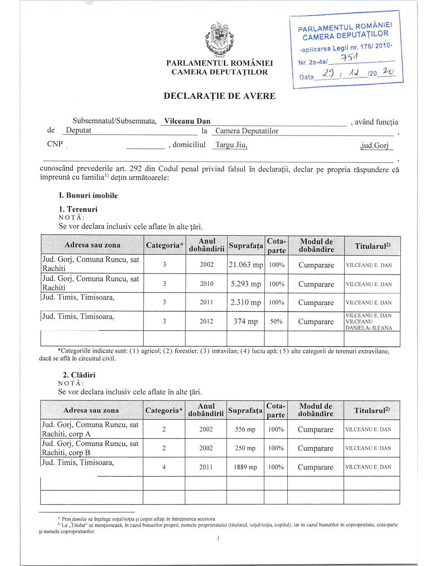 Dan Vîlceanu face bani din nimic: Declarații de avere suspecte. Ce au găsit inspectorii la firmele familiei ministrului 723046