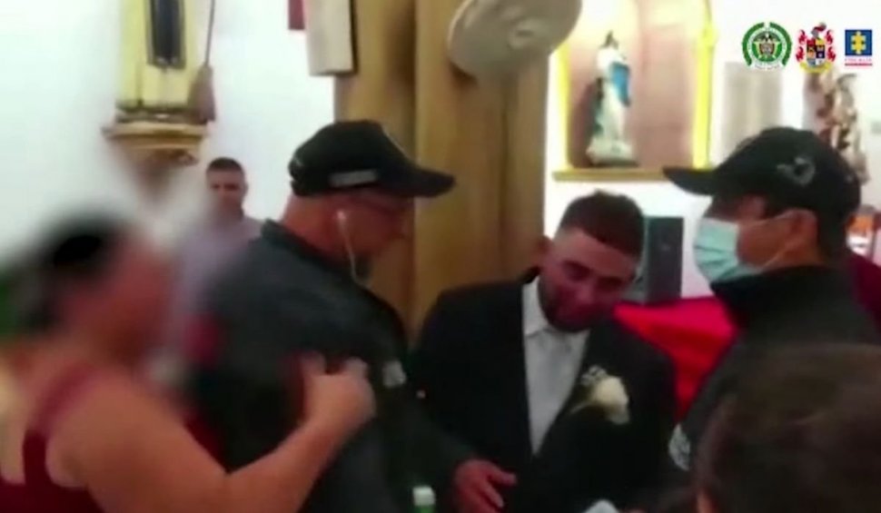 Traficant de droguri din Medelin arestat chiar la altar, în ziua nunții, după ce dispăruse încă din anul 2017