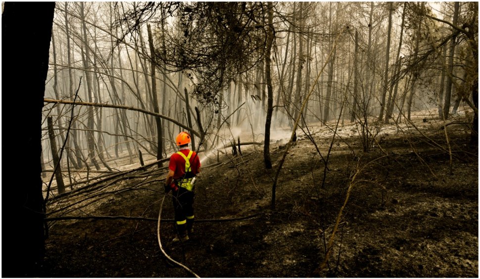 Situație gravă în Attica, unde sunt pompierii români: a izbucnit un nou incendiu