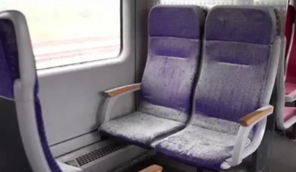 Un tren cu 110 pasageri a luat foc în gara Titu din Dâmbovița 723783