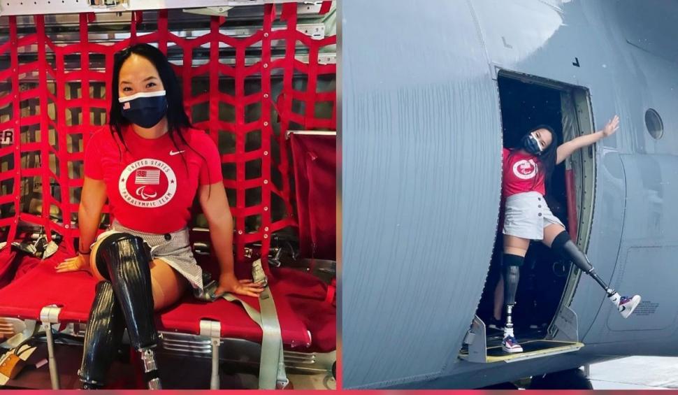 O copilă avea 14 luni când părinții au legat-o de bomba care a lăsat-o fără picioare. Tânăra participă acum la Olimpiadă 723801