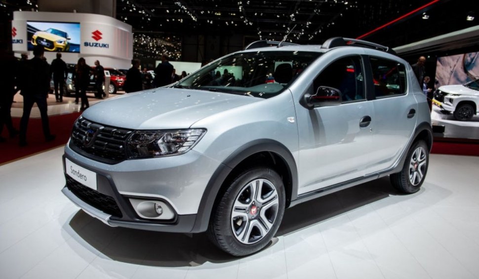 Dacia Sandero a fost cea mai bine vândută mașină din Europa, în iulie. Volkswagen Golf e depășit de modelul uzinei de la Pitești