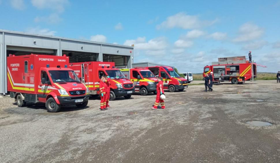 Plan roşu de intervenţie pe aeroportul din Iaşi, după ce sistemul de navigaţie al unui avion s-a stricat la aterizare 724416