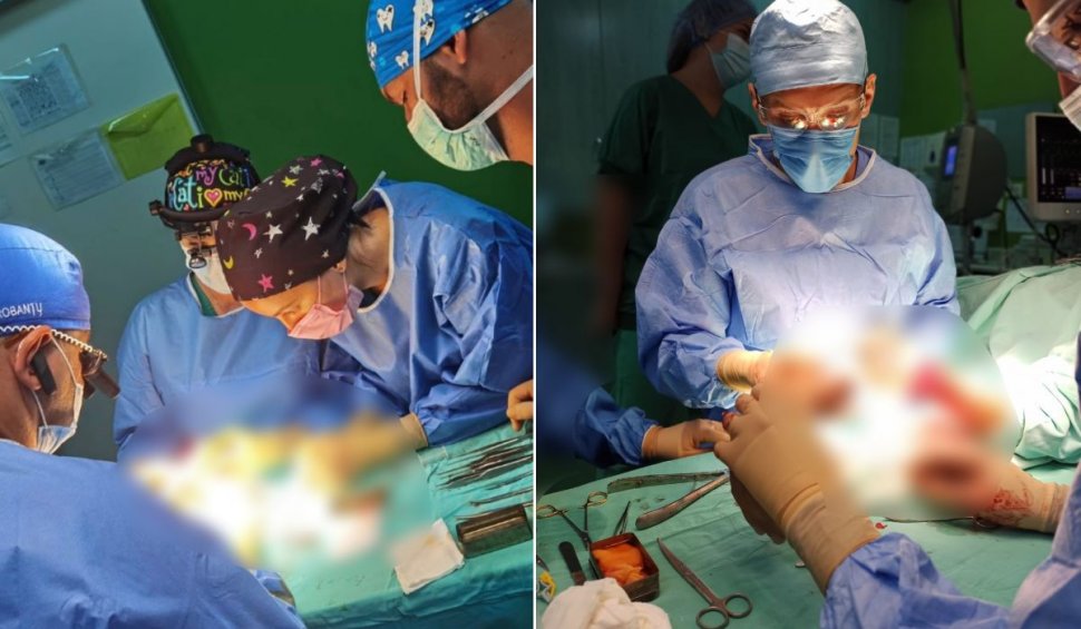 Un bărbat și-a tăiat mâna cu flexul. Medicii din Mureș au reușit să i-o reatașeze, după ce l-au operat de urgență