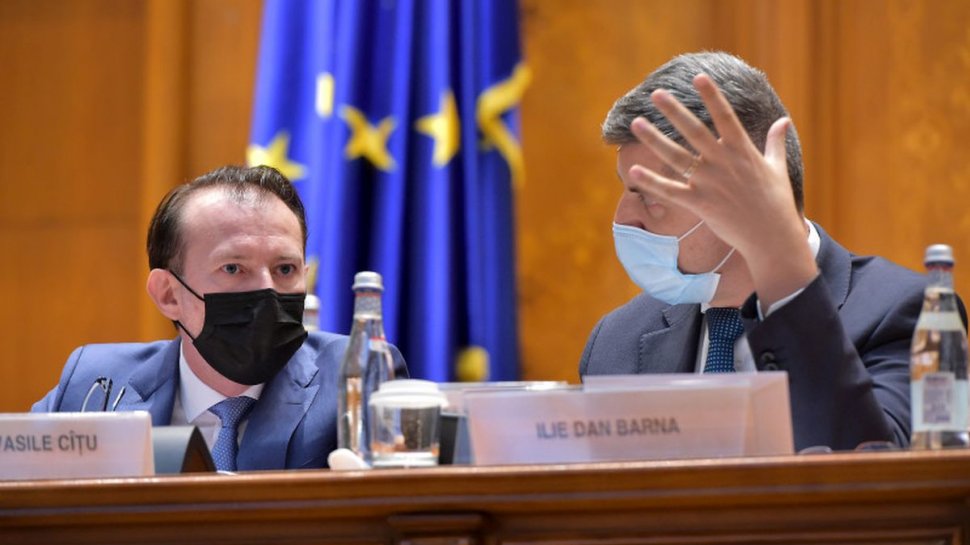 Dan Barna l-a ameninţat pe premierul Florin Cîţu cu moţiunea de cenzură, la şedinţa de guvern