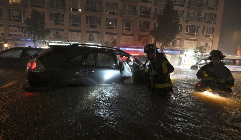 Furtuna Ida paralizează nord-estul SUA. Zeci de oameni au murit în New York, New Jersey și Maryland în inundații catastrofale