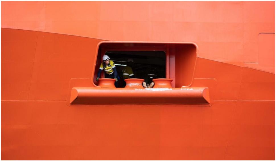 Cea mai modernă navă civilă proiectată și construită vreodată în România este în drum spre Australia 724958