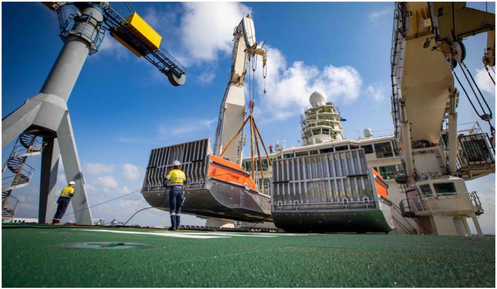 Cea mai modernă navă civilă proiectată și construită vreodată în România este în drum spre Australia 724962