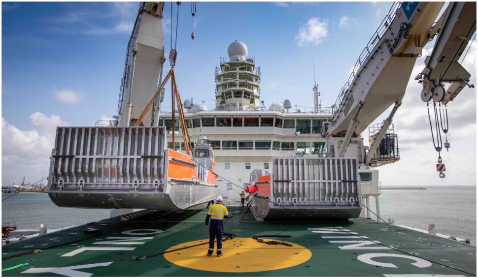 Cea mai modernă navă civilă proiectată și construită vreodată în România este în drum spre Australia 724963