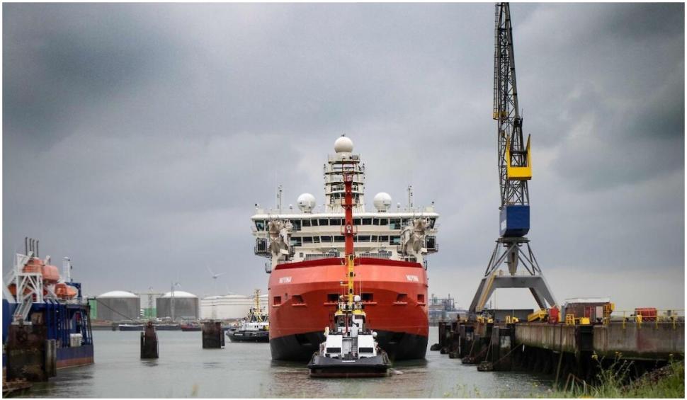 Cea mai modernă navă civilă proiectată și construită vreodată în România este în drum spre Australia 724965