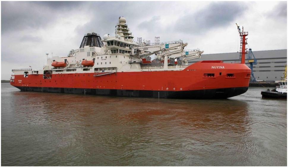 Cea mai modernă navă civilă proiectată și construită vreodată în România este în drum spre Australia 724966