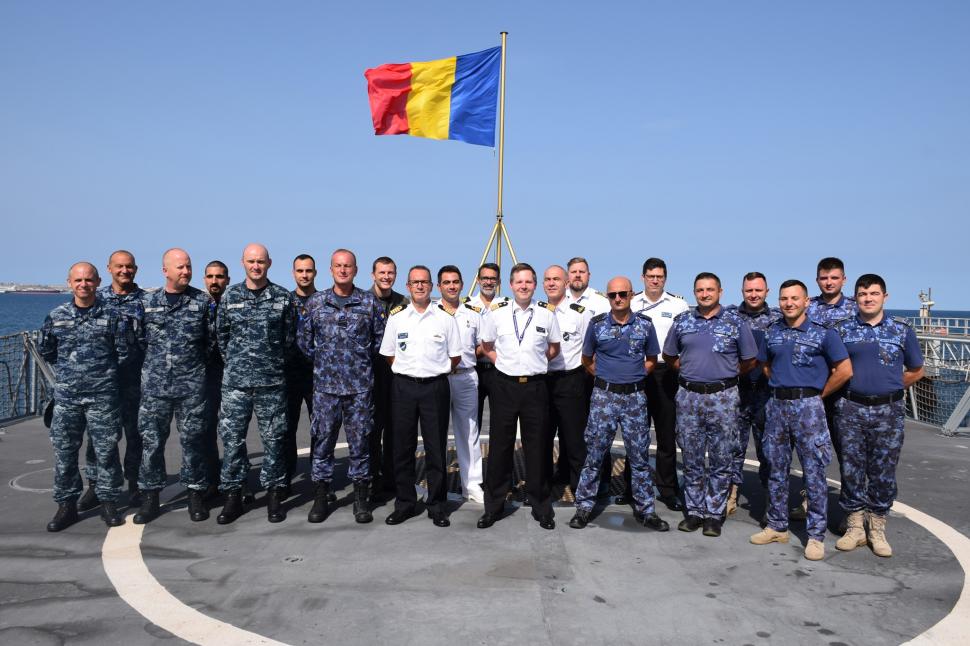 Forțele Navale Române au preluat comanda NATO a Operației "Sea Guardian" din Marea Mediterană 725463