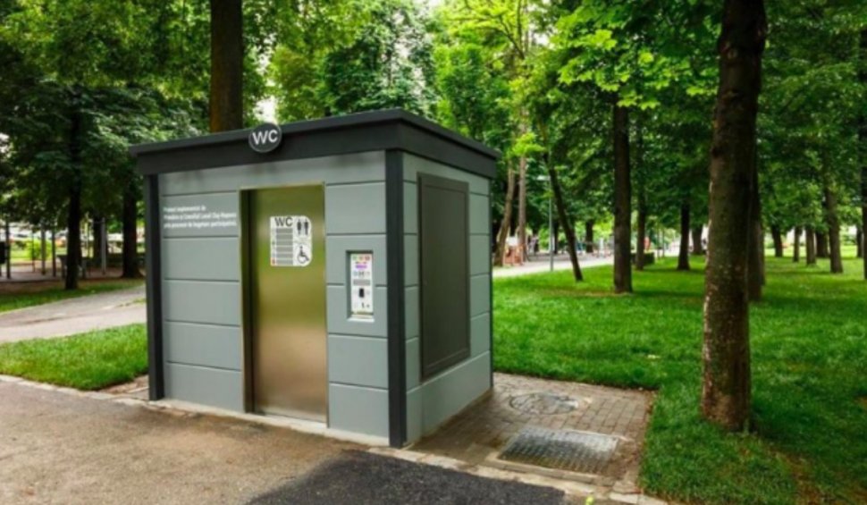 Toalete publice noi, în Cluj-Napoca, la preț de garsonieră